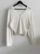 Bessy V-Neck Sheer Lightweight Summer Cardigan (8 colors)
