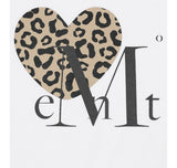 SIERRA LEOPARD HEART LONG SLEEVE T (2COLOR)