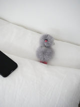Cosymosy Mini Bird Keyring - Blue Gray