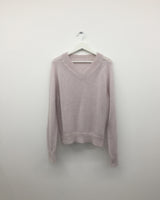 モヘアタッチ Vネックニット (3color)