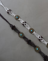 Ethnic bohemian hippie strap belt
