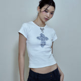 CROSS TEE_WHITE