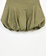 BALLOON MINI SKIRT KHAKI