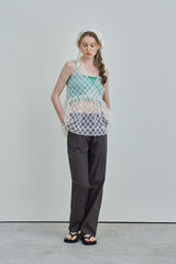 Halter top blouse_beige