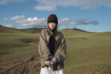 Regular half-neck night jacket (3color)