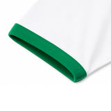 [Unisex] BASIC LINE RINGER T-SHIRT [WHITEGREEN]
