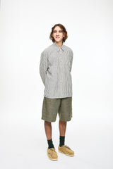 Crinkle Stripe Shirt