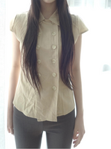 double button shirt
