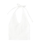 Marsh Fur Halter Neck Sleeveless
