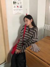 Kitka Stripe Collar Knit