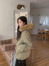 Ayan Duffle Half Jacket Wellon Padded Jumper
