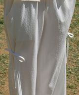 Embo Flower Easy Banding Wide Pants ( 2 colors )