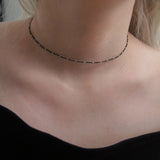 [CCNMADE] Dragon Silver Ball Necklace(5color)