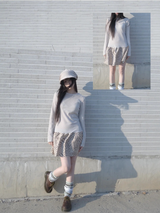 koe long sleeve one-piece