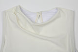 MARTINI DRAPING SWIMSUIT_Ivory