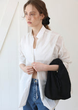 Knot Tweed Mini Tote Bag_Black