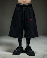Washed destroyed bermuda P BK