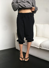 STITCH HAREM JOGGER PANTS