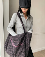 [ORIGINAL] Leisure Leopard Oversized Tote Bag