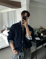  Glife S Daily Overfit Check Long Sleeve Shirt