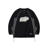 Triple Star Nylon Pullover - Black