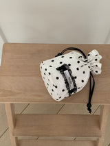 Cute polka dot pouch 도트 파우치