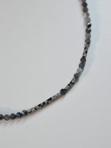 iolite gemstone choker