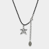 Dot Star Dangle Necklace