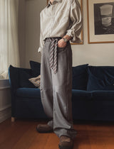 Murphy Tie Belt Balloon Slacks