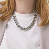 a thick chain of men's necklaces_CLEF OG NO.2 NEC