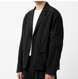 Crop Leisure Utility Jacket Black