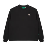 ホワイトマックボ長袖Tシャツ (T21112S) - BLACK