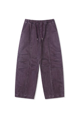 Dyeing washed panel pants