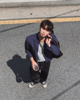 Roozen Check Pocket Long Sleeve Shirt
