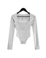 Ella Mix Square Neck Bodysuit Tee