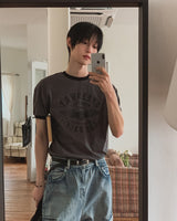 スピーディープリント リンガー 半袖Tシャツ