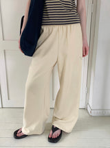 [BELLIDE MADE / RENEWAL VER] Spring version embroidered two-way jogger training pants