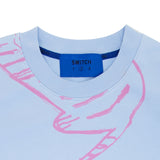 シグネチャースウィッチオールオーバー半袖MTM Tシャツ(UNISEX)_SYS3TS02SB