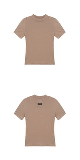 back label slim t-shirt