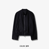 LMN Dot Round Neck Crop Jacket (4 colors)