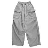 fluff cargo sweat pants