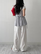 Fog Lace Frill Bustier