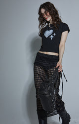 SEETHOUGH SKIRT