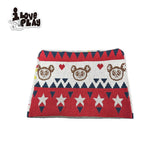 loveplayshop "Fortune Star" Large Ears Mouse Limited Edition Design New Year Red Knitted Hat
