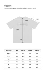Colorama Short-Sleeved T-Shirt【BLACK】