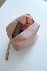 puff pouch (pink_nylon)