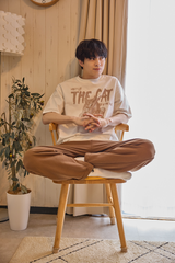 QT8 x USA TAKUMA ザ キャットT (アイボリー)