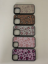 heart leopard (brown) case 