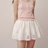 Pumpin Skirt (White)