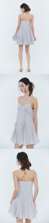 アリエルレースドレス light grey